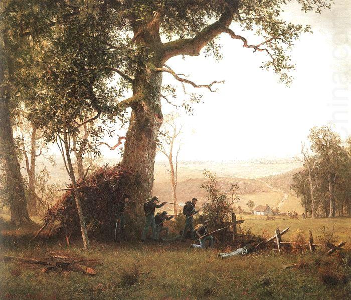 Bierstadt, Albert Guerrilla Warfare china oil painting image